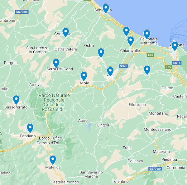 Cartina sportelli clienti